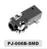 3.5mm 4 Pole SMT 6 Pin Audio Jack