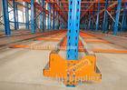 High Density Storage Racks Radio Shuttle Racking Adjustable Baseplate Type 50 Meters Per Min