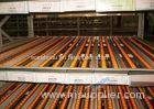 Dynamic Carton Flow Rack / Pallet Flow Rack Systems With Inclined Rollers