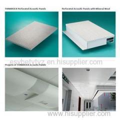 Perforated Acoustic Panels ( Aluminum Metal Ceiling Panel and Acoustical Wall Panel )