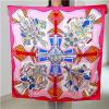 Factory Direct Cheaper Price Custom Digital Print Silk Square Scarf with Best Quality