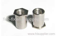 Self clinching fasteners studoff