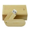 Engraved Wood Swivel USB Flash Drives