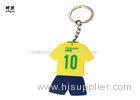 Specialized PVC Key Ring With Custom Sport T - Shirt And Number