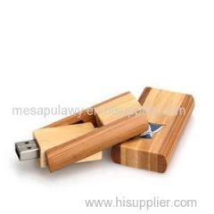 Promotional Wood Swivel USB Flash Drives