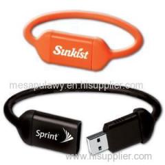Promotion Gift Bracelet USB Flash Drives