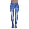 GenuineBlue Faux Denim Light Summer Leggings