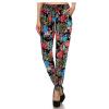 Floral Drawstring Elastic Waist Jogger Harem Pants