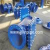 Ductile iron pipe fittings double flanged hatch-boxes.