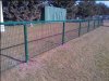 High quality galvanized then coated Spectator fence