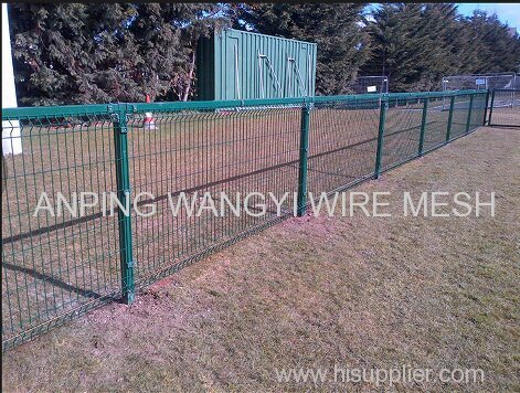 High quality galvanized then coated Spectator fencing