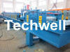 1.5 - 3.0mm Thickness Top Hat Purlin Roll Forming Machine With Hydraulic Cutting
