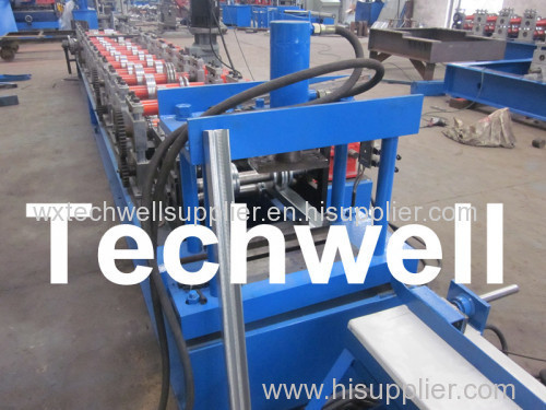 Light Weight Angle Steel Roll Forming Machine With Continuous Punching System