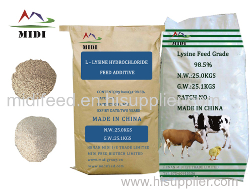 Lysine HCL 98.5% feed grade