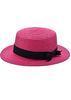 Packable Wide Brimmed Womens Summer Hats Uv Protection With Flat Top