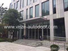 Automatic glass sliding doors