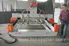 DSP Big Rotary Multi Spindle CNC Router Machine 4 Axis For Wood Engraving