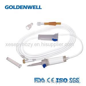 Disposable Infusion Set Luer Lock Connector Without Needle