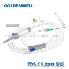 Good Quality Disposable Infusion Set Luer Lock Connector With Needle