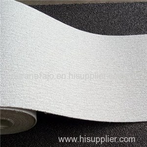 White Aluminum Oxide Dry Abrasive Paper Rolls For Automobile