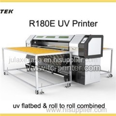 R180E 1.8 Width Dx5 Flatbed And Roll To Roll Printer For Glass Printing