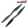 12x6 inch Carbon Fiber Black Propeller with 2 blades for rc model air plane
