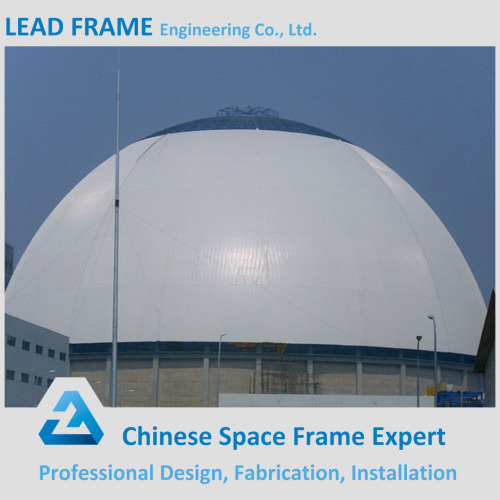 Galvanized Steel Space Frame Dome Shed for Coal Storage