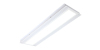 LED panel light with air slot light fixture