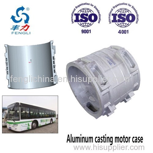 Casting Water-cooled Aluminous Motor Case for all kinds of Oversize Vehicle