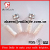 natural silk dental floss with glass bottle case