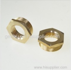 Brass bushing adapter reducer pipe fittings