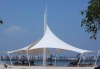 Tensile PVC Construction Membrane Structure