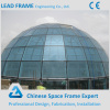 Famous steel structure glass roof dome for buildings