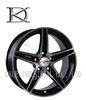Black Aluminum Alloy Wheels Rims 17 5 &quot; Mercedes Replica Wheels