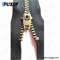 jean antique brass zippers
