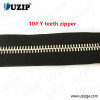 no.10 heavy brass chain with Y teeth zipper