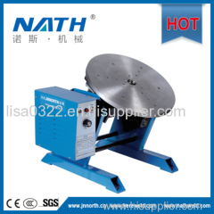 BY-200 welding positioner with center hole