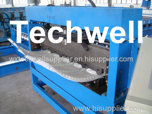 Curved Arch Roof Sheet Forming Machine for Bending 0.3-0.8 mm Roof Profile