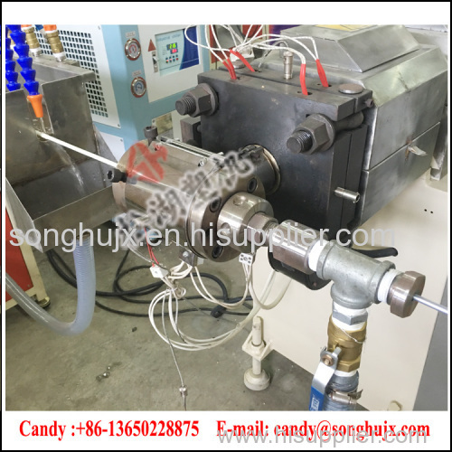 Extruder Machine Supplier for Coated Lean Pipe For Rack System