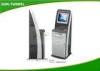 Anti Dust 19 Inch Monitor Hotel Check In Kiosk With Receipt Ticket Printer