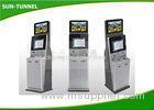 Thin And Small Touch Screen Hotel Lobby Kiosk Anti - Vandal 250cd /