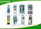 Multi - Function Self Service Banking Kiosk Queuing System Ticket Dispenser