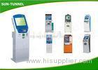 Code Keyboard Credit Card Kiosk Payment Machine For Railway Station
