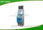 Vertical National Rail Self Service Ticket Machine With RFID Card Reader