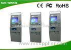 Dual Screen Interactive Digital Signage Retail Touch Screen Terminal Customized Colors
