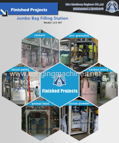 jumbo bag cement packing  jumbo bag filling machine jumbo bag filling system