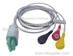 M&B 3leads ECG leadwires