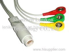 Holter ECG cable 3