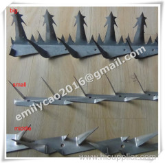spikes for top of fence.anti climb fence spikes