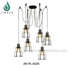 Modern pendant ceiling lamp 5pcs 6nos cage light